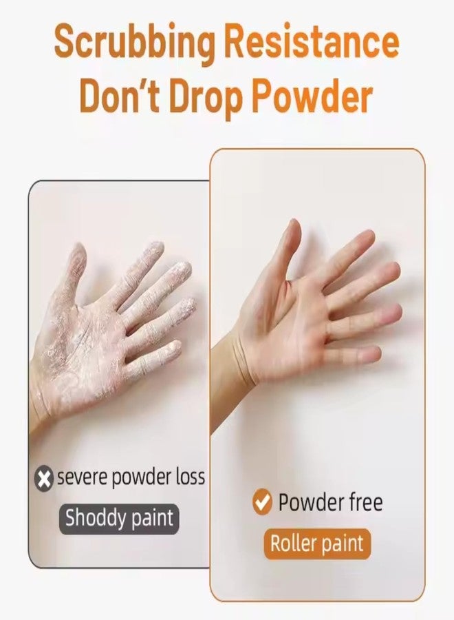 CAVERNSHOP Wall Repair Roller Paint Multifunctional Water Based Latex DIY Paint Roller for Cracks Stains Wall Painting Tool 500g Household Cleaning Supply - Image 3